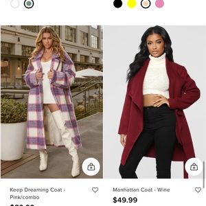Fashion nova trench coat